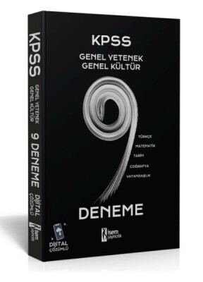 İsem 2023 Kpss Gygk 9 Deneme - İsem Yayıncılık