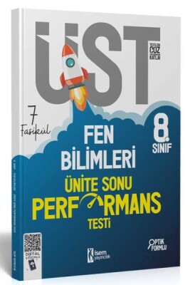 İsem Yayıncılık 2023 8. Sınıf LGS Fen Bilimleri 7 Fasikül Ünite Sonu Performans Testi - İsem Yayıncılık