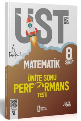 İsem Yayıncılık 2023 8. Sınıf LGS Matematik 6 Fasikül Ünite Sonu Performans Testi - 1