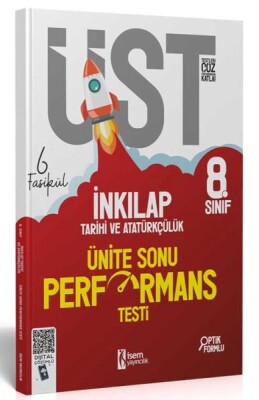 İsem Yayıncılık 2023 8.Sınıf LGS İnkılap Tarihi ve Atatürkçülük 6 Fasikül Ünite Sonu Performans Test - İsem Yayıncılık