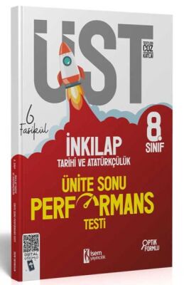 İsem Yayıncılık 2023 8.Sınıf LGS İnkılap Tarihi ve Atatürkçülük 6 Fasikül Ünite Sonu Performans Test - 1