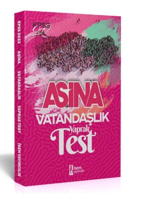 İsem Yayıncılık 2023 KPSS Lisans Aşina Vatandaşlık Çek Kopar Yaprak Test - İsem Yayıncılık