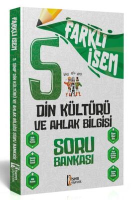 İsem Yayıncılık 2024 Farklı İsem 5.Sınıf Din Kültürü Ve Ahlak Bilgisi Soru Bankası - 1