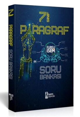 İsem Yayıncılık 2024 Farklı İsem 7.Sınıf Paragraf Soru Bankası + 5 Deneme - 1