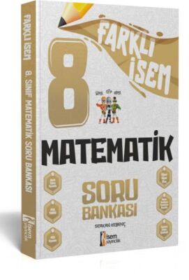 İsem Yayıncılık 2024 Farklı İsem 8.Sınıf Matematik Soru Bankası - 1