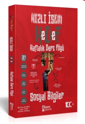 İsem Yayıncılık 2024 Hızlı Hedef 7.Sınıf Sosyal Bilgiler Haftalık Ders Föyü - İsem Yayıncılık