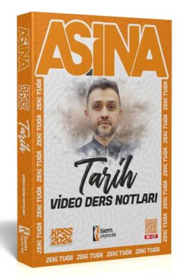 İsem Yayıncılık 2024 İsem Kpss Aşina Tarih Video Ders Notları - 1