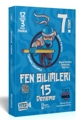 İsem Yayınları 7. Sınıf Fen Bilimleri 15 Çözümlü Deneme - İsem Yayıncılık