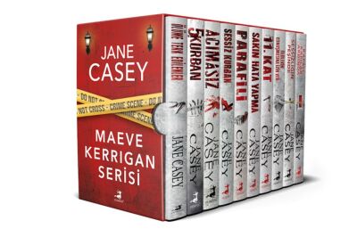 Jane Casey Maeve Kerrigan Serisi Tüm Kitaplar - Kutulu Set - 1