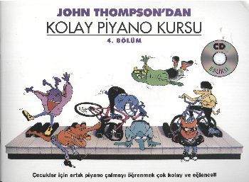 John Thompson'dan Kolay Piyano Kursu 4.Bölüm (Cd İlaveli) - 1