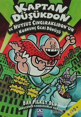 Kaptan Düşükdon ve Huysuz Çıngıraklıdon’un Korkunç Geri Dönüşü 9. Kitap - Altın Kitaplar Yayınevi