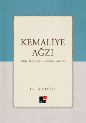 Kemaliye Ağzı - 1