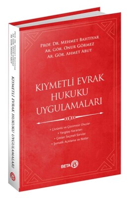 Kıymetli Evrak Hukuku Uygulamaları - Beta Basım Yayım