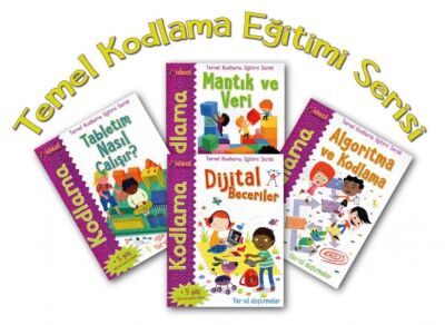 Kodlama-Temel Kodlama Eğitimi Serisi 4 Kitap - 1