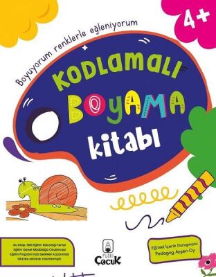 Kodlamalı Boyama Kitabı - 4+ Yaş - 1