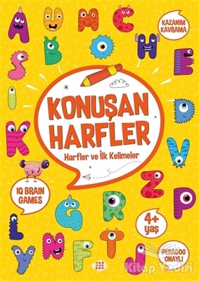 Konuşan Harfler (4+ Yaş) - Dokuz Yayınları