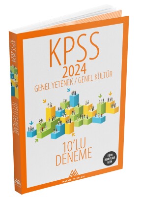 KPSS Genel Yetenek Genel Kültür 10’Deneme Marsis Yayınları - Marsis Yayınları KPSS