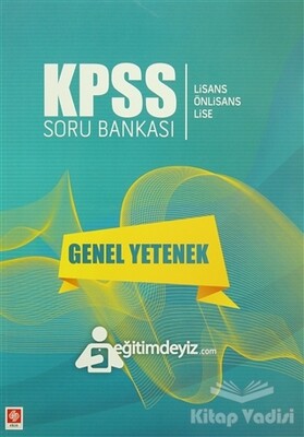 KPSS Soru Bankası Genel Yetenek - Ekin Yayınevi