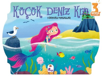 Küçük Deniz Kızı - 3 Boyutlu Masallar - İndigo Kitap