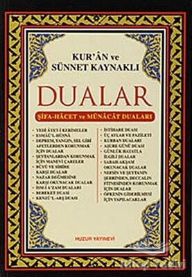 Kur’an ve Sünnet Kaynaklı Dualar - 1