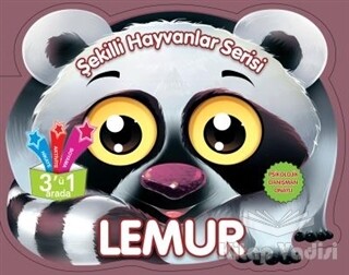 Lemur - Şekilli Hayvanlar Serisi - Parıltı Yayınları