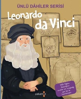 Leonardo da Vinci Ünlü Dahiler - Yakamoz Yayınları