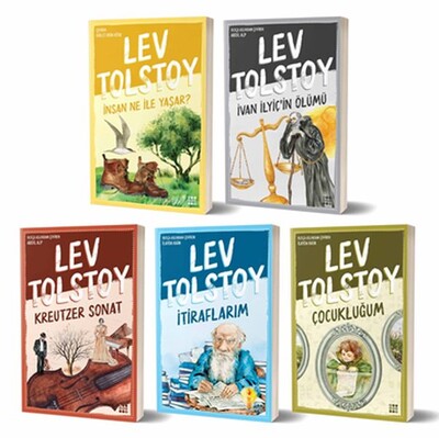 Lev Tolstoy Seti (5 Kitap Takım) - Dokuz Yayınları