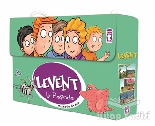 Levent İz Peşinde (5 Kitap Takım) - Timaş Çocuk