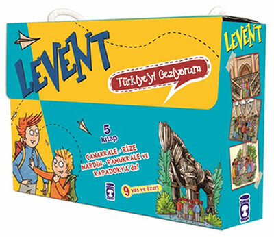 Levent Türkiye'yi Geziyorum - 1 (5 Kitap Takım) - Timaş Çocuk