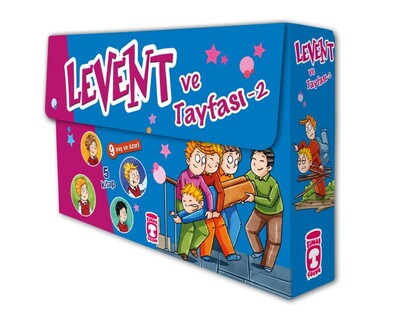 Levent ve Tayfası - 02 Set (5 Kitap Takım) - Timaş Çocuk