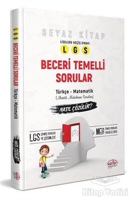 LGS Beceri Temelli Sorular Türkçe-Matematik - Editör Yayınları