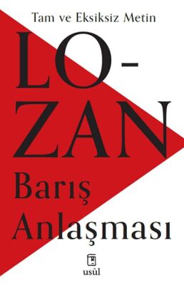 Lozan Barış Anlaşması - 1