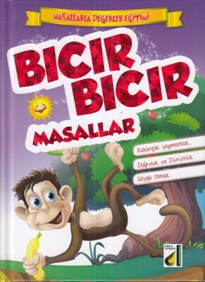 Masallarla Değerler Eğitimi - Bıcır Bıcır Masallar - Ciltli - 1