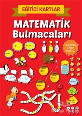 Matematik Bulmacaları - Eğitici Kartlar - 1