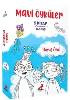 Mavi Öyküler Set (5 Kitap Takım) - Erdem Yayınları