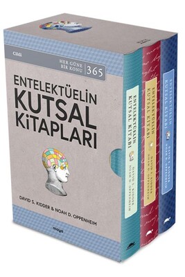 Maya Entelektüelin Kutsal Kitapları Seti (Ciltli) - 3 Kitap Kutulu - Maya Kitap