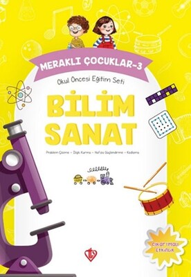 Meraklı Çocuklar 3 - Okul Öncesi Eğitim Seti Bilim Sanat - Türkiye Diyanet Vakfı Yayınları