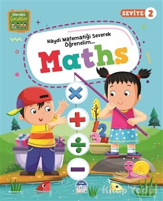 Meraklı Çocuklar Maths - Seviye 2 - Martı Yayınları