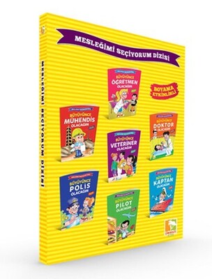 Mesleğimi Seçiyorum Dizisi (7 Kitap Set) - Çınaraltı Yayınları