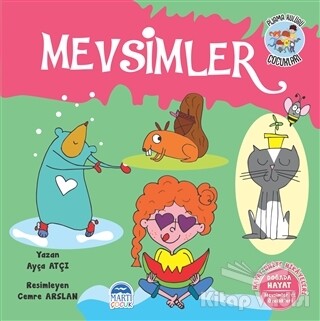 Mevsimler - Pijama Kulübü Çocukları - Martı Yayınları