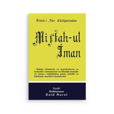 Miftah-ul İman Cep Boy - Envar Neşriyat