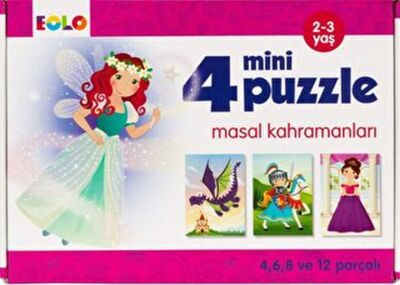 Mini Puzzle-Masal Kahramanları - 1