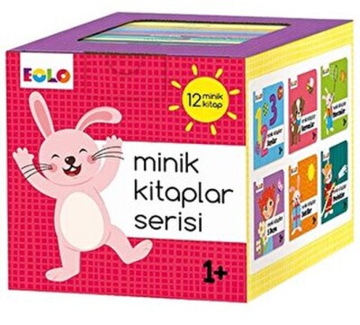 Minik Kitaplar Serisi - 12 Minik Kitap - EOLO Eğitici Oyuncak ve Kitap