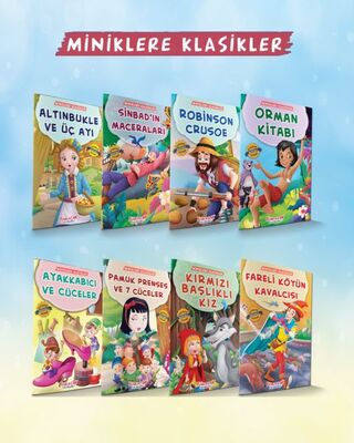 Miniklere Klasikler Seti (8 Kitap Takım) - 1