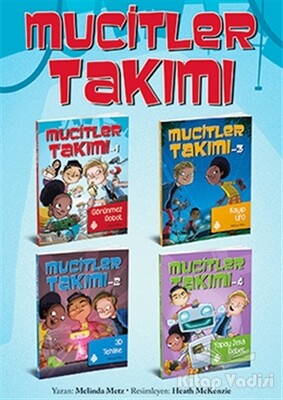 Mucitler Takımı Seti (4 Kitap) - Uğurböceği Yayınları