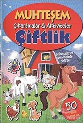 Muhteşem Çıkartmalar Aktiviteler - Çiftlik - Parıltı Yayınları