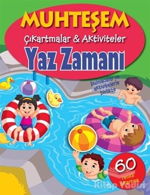 Muhteşem Çıkartmalar Aktiviteler - Yaz Zamanı - Parıltı Yayınları