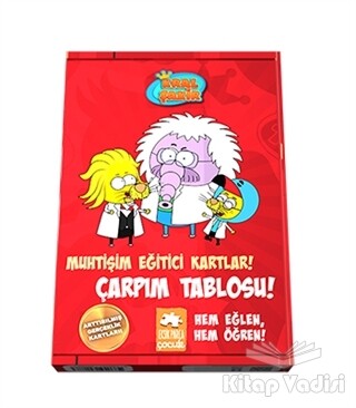 Muhtişim Eğitici Kartlar! - Çarpım Tablosu! - Eksik Parça Yayınları