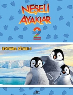 Neşeli Ayaklar 2 Boyama Kitabı 1 - Pegasus Yayınları