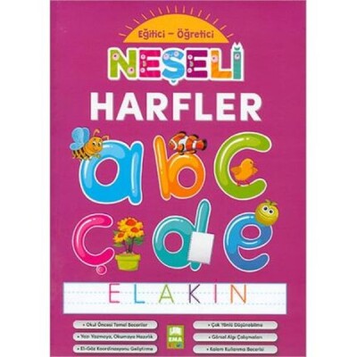 Neşeli Harfler Ema Çocuk - Ema Kitap